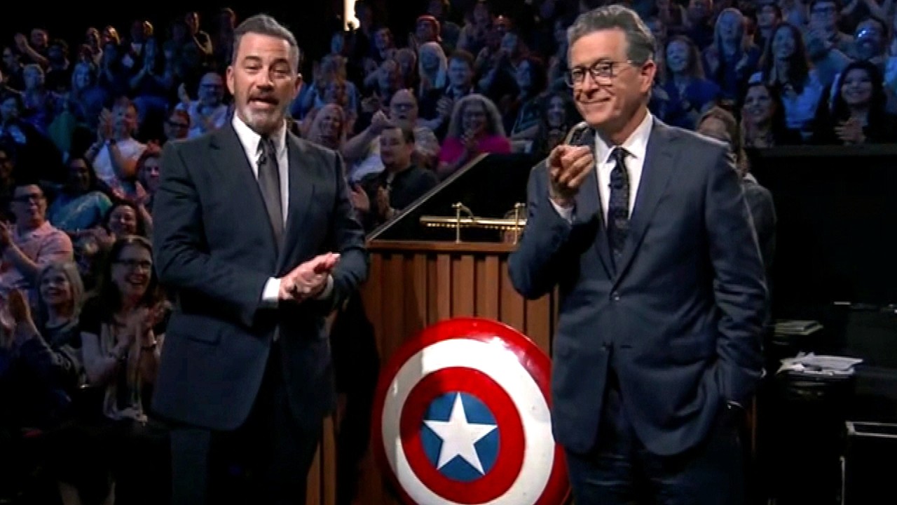 Stephen Colbert Makes Late-Night Return, 4 Months After Final &lsquo;Late Show&rsquo; Emmy Win