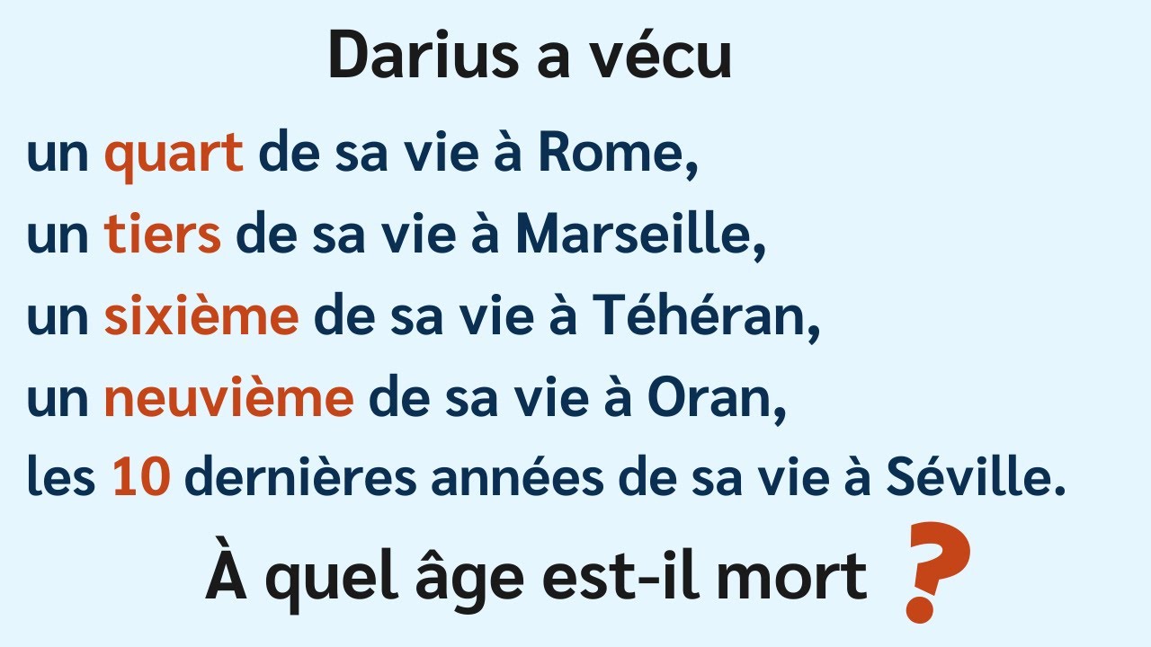 COMBIEN D'ANNÉES DARIUS A T-IL VÉCU ?