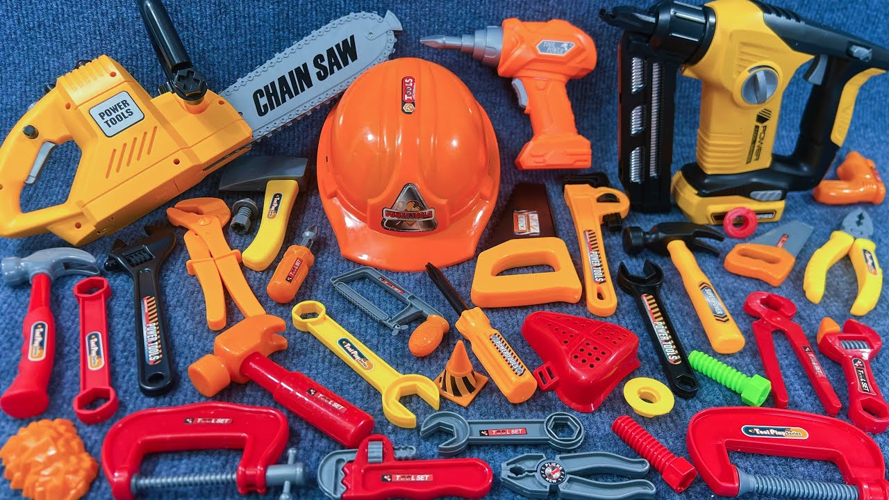11 min to open the box, satisfied with the electric screwdriver, screw assembly toolbox |Toy Review 