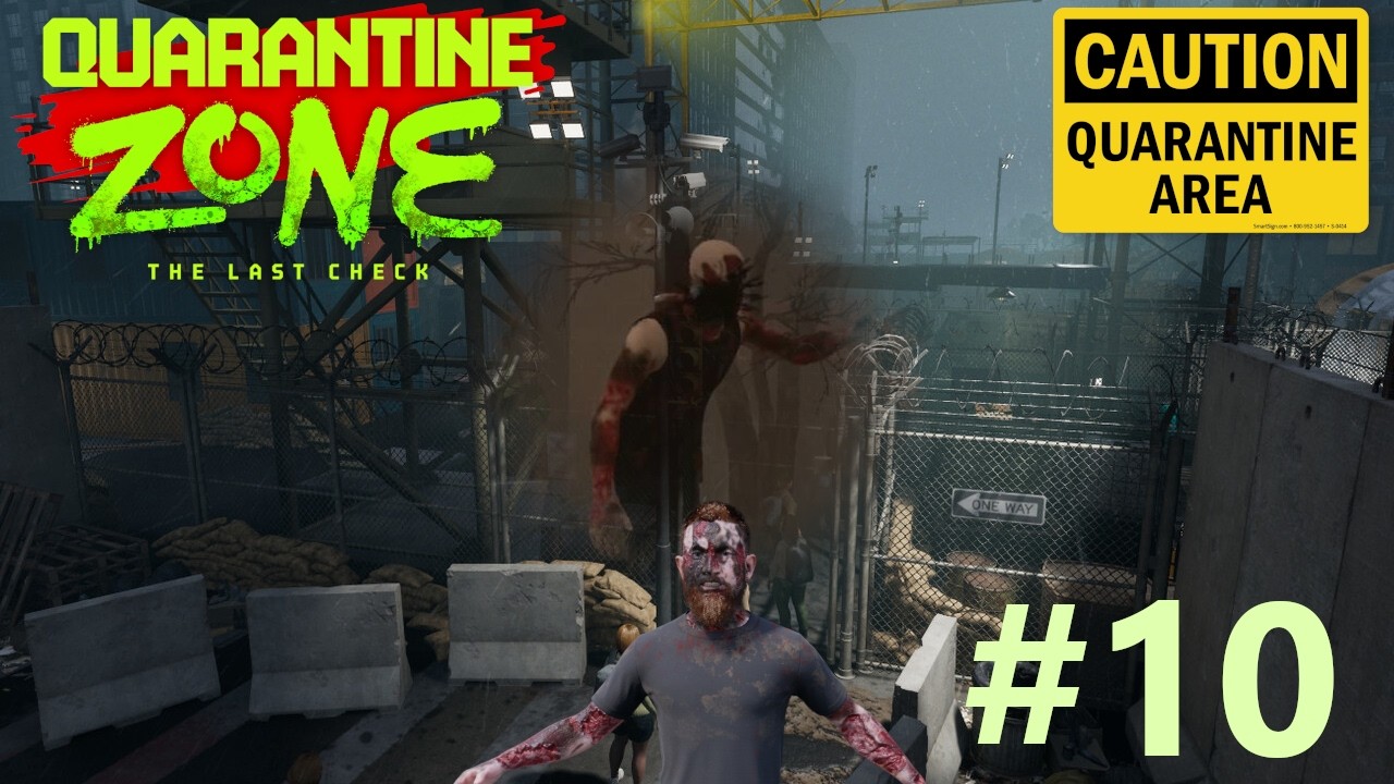 Chłop co sklekocił zombiaka 🖤 - Quarantine Zone The Last Check #10