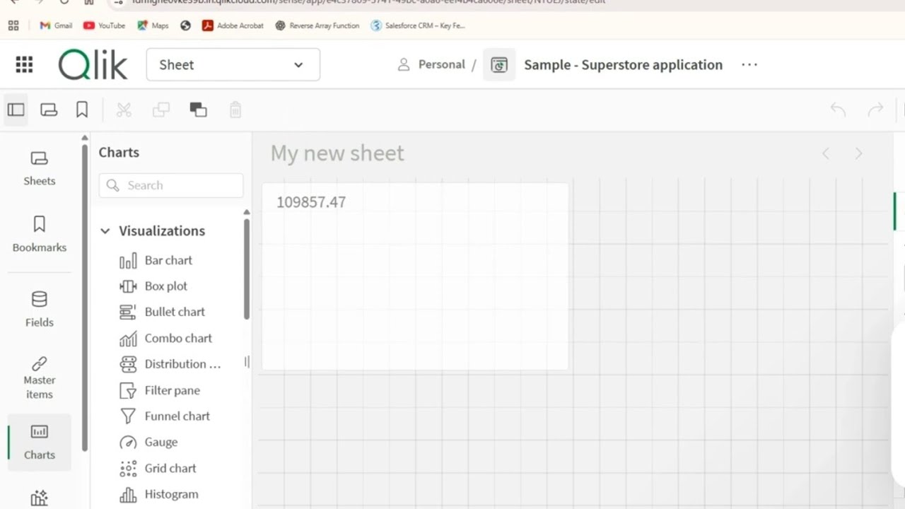 14.Peek() Function | Qlik Sense Bangla Tutorial