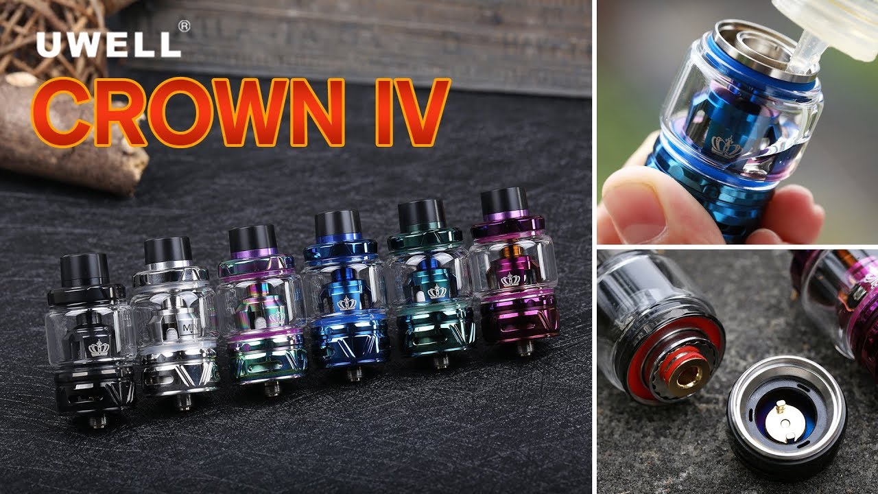 No leakage? Self-cleaning? Uwell Crown IV/4 Tank Unboxing | Elegomall