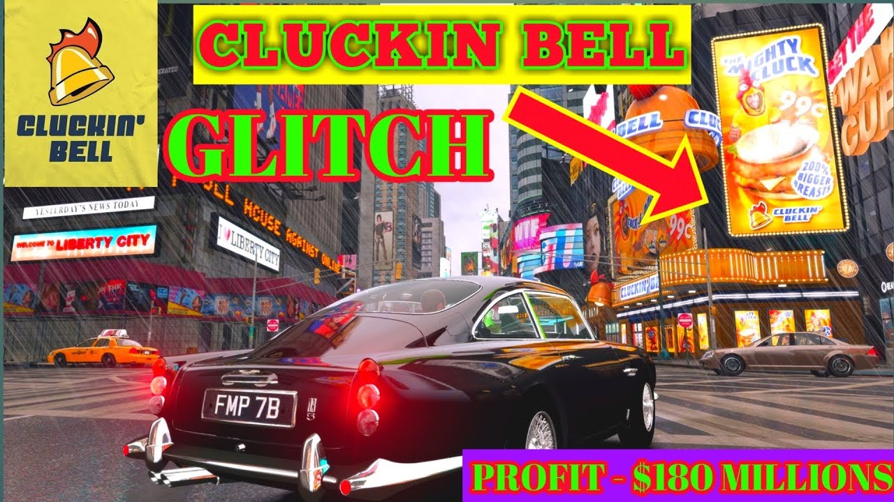 Gta 5 CLUCKIN BELL Stock Glitch ( Million dollars INN ) huge Money maker