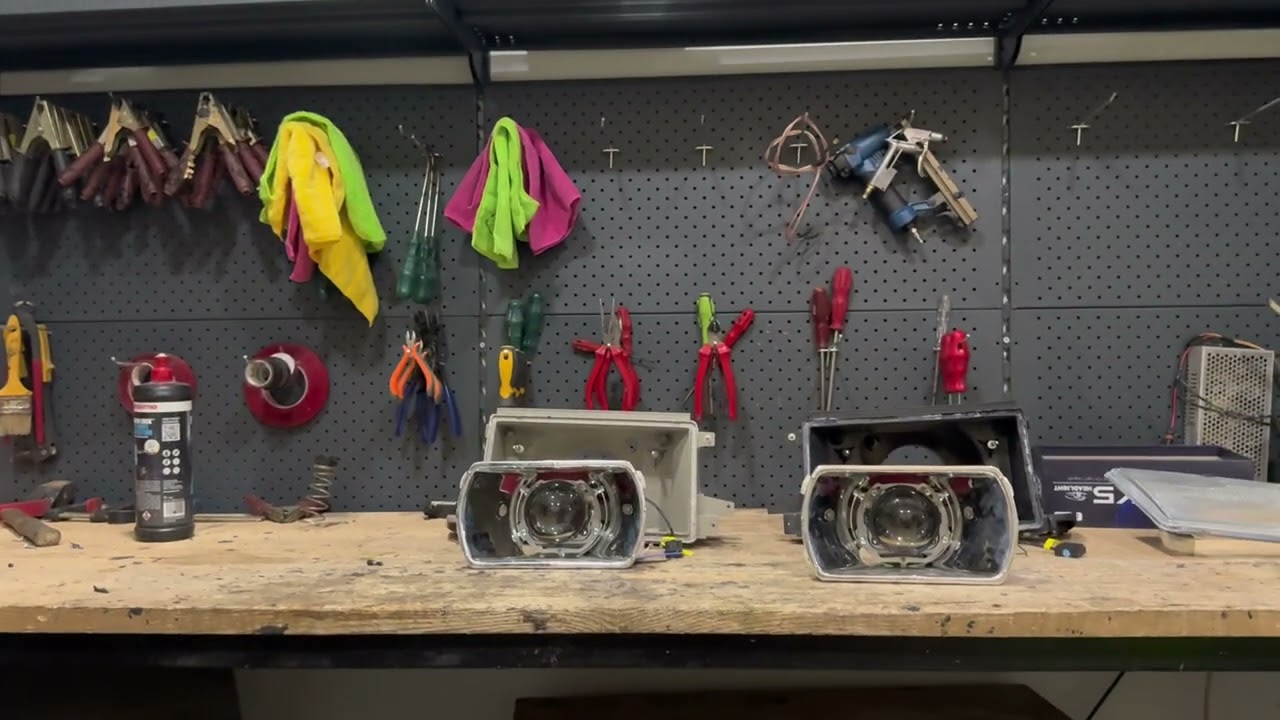 Tofaş’a Adaptif Mercekli Far Yaptık | Adaptif BiLed Projektör Mercek | Retrofit Garage