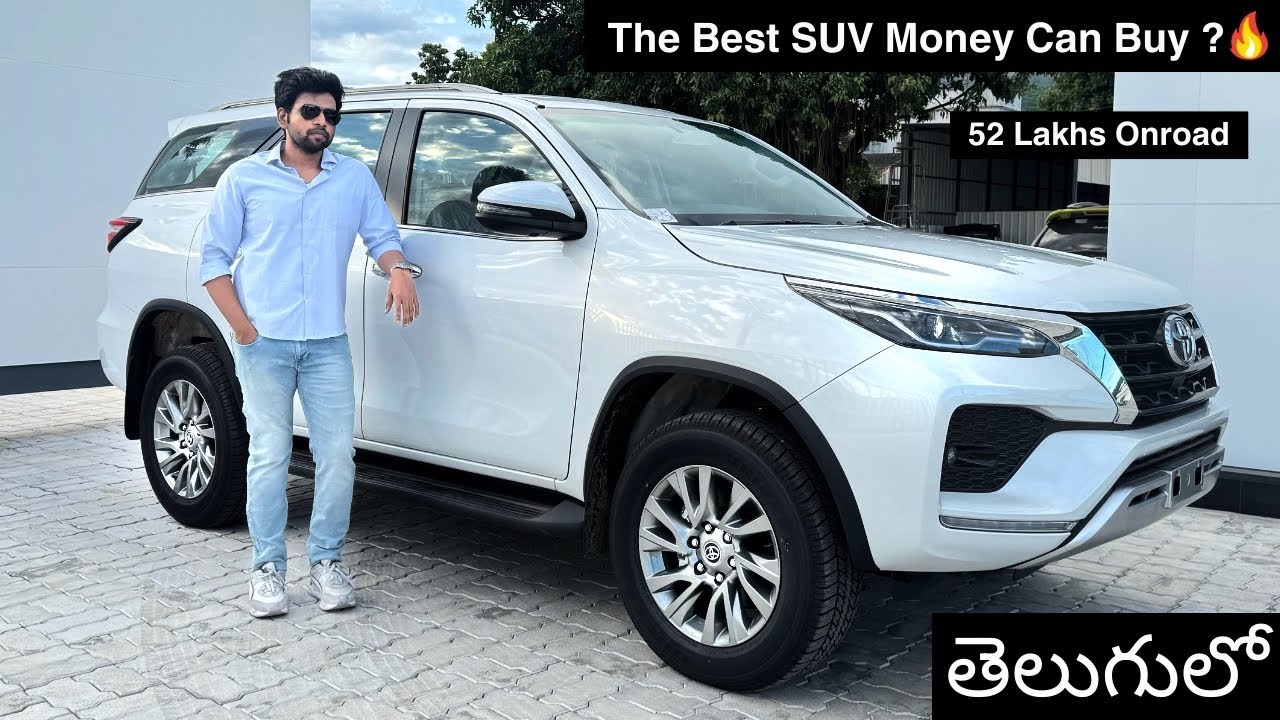 2025 Toyota Fortuner | Diesel 4x4 MT | Walkaround Review with Onroad Price List in Telugu