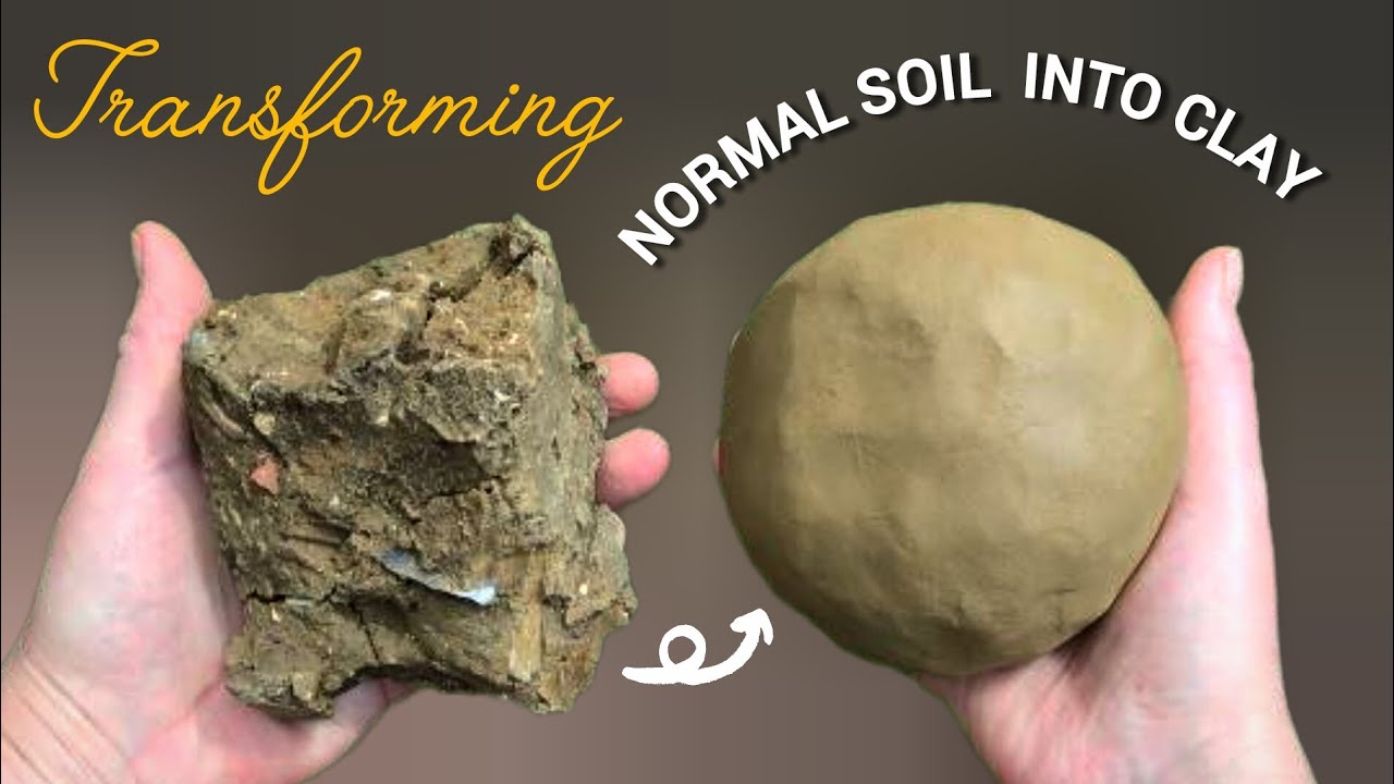 Clay from soil 🤎 | Homemade clay | DIY clay making at home ✨