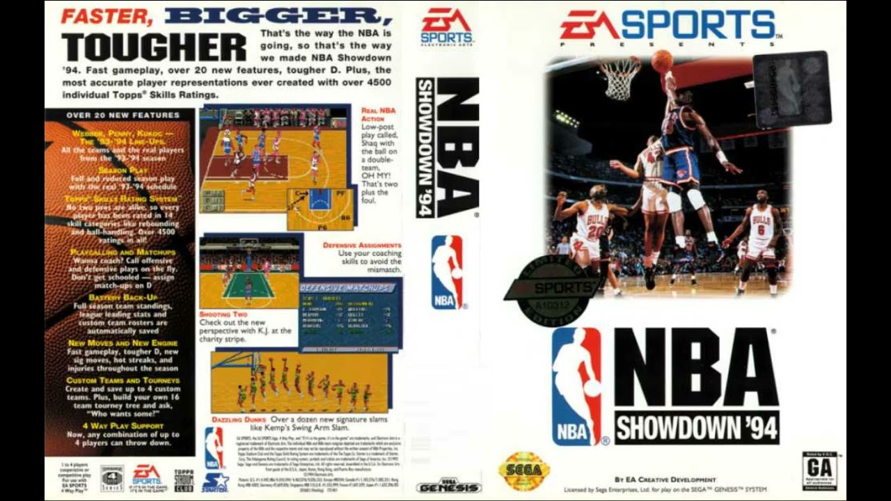 NBA Showdown '94 - Soundtrack (Sega Genesis)