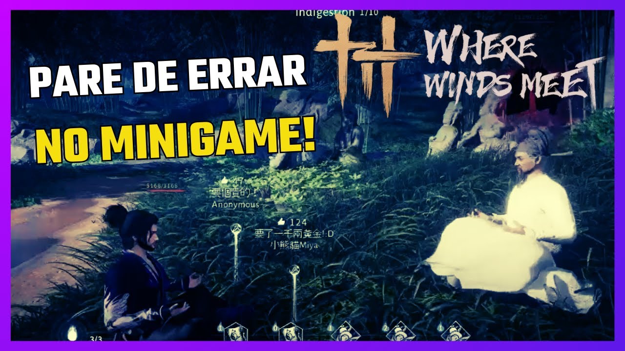 A Verdade Sobre o Minigame de Cura que Ninguém te Conta! Where Winds Meet 2025