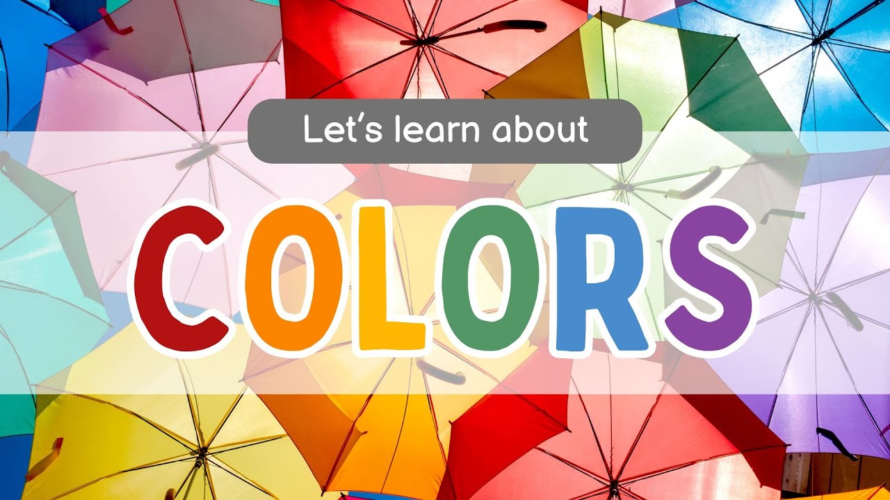 Learn Colors for Kids 🌈 | Colors Name with Spelling | Preschool Learning Video
