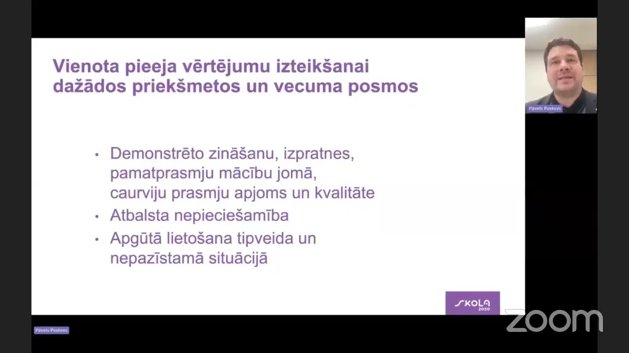 Summatīvā vērtēšana sporta un veselības mācību jomā
