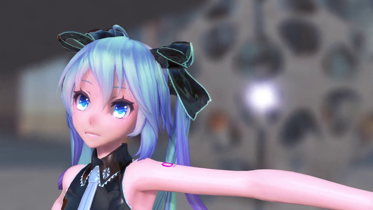 【MMD4K60FPS】プラスチックボイス【露背公式服】【ikpolish】