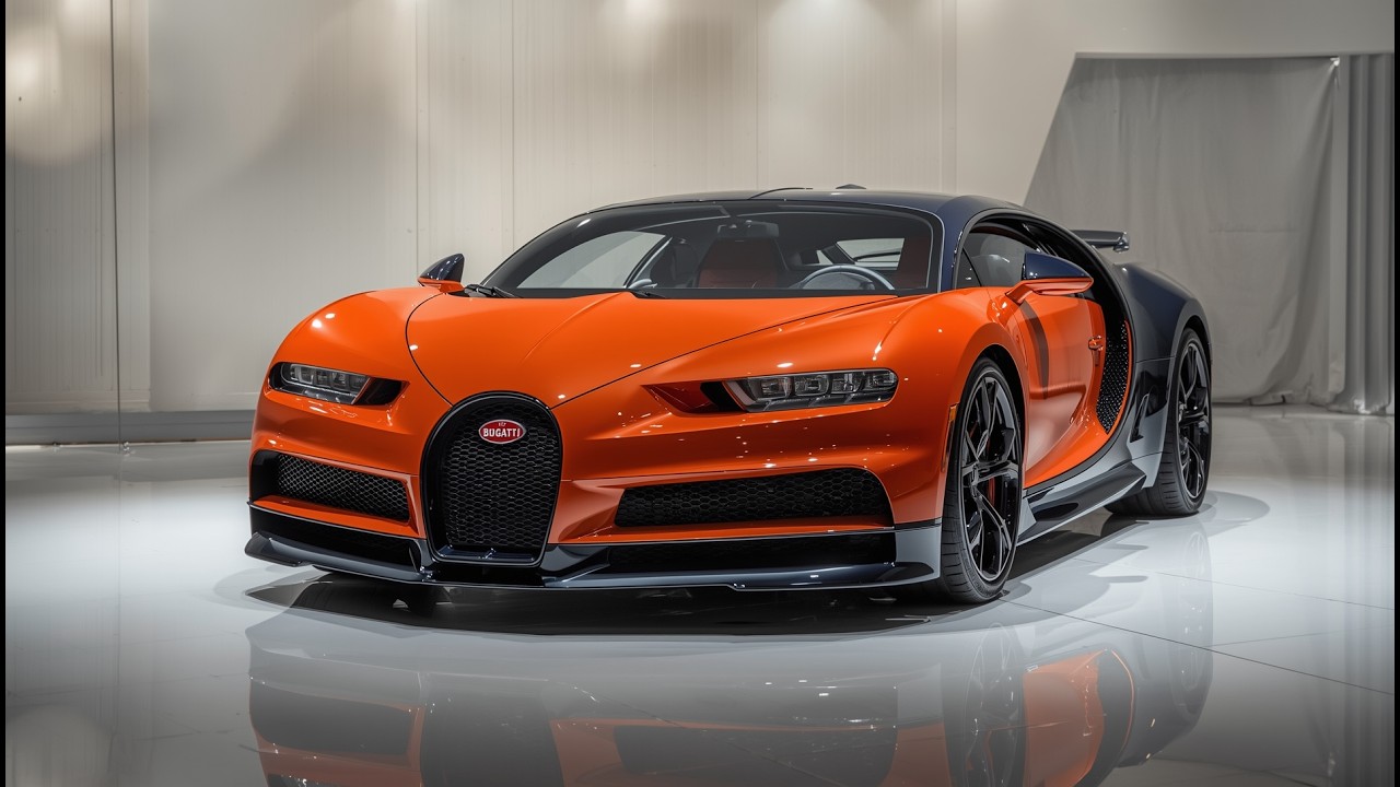 2026 Bugatti Chiron Pur Sport — Sonido, Interior y Exterior