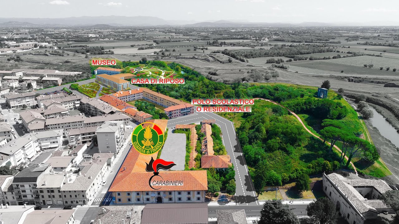 PALMANOVA PROGETTO CASERMA MONTEZEMOLO