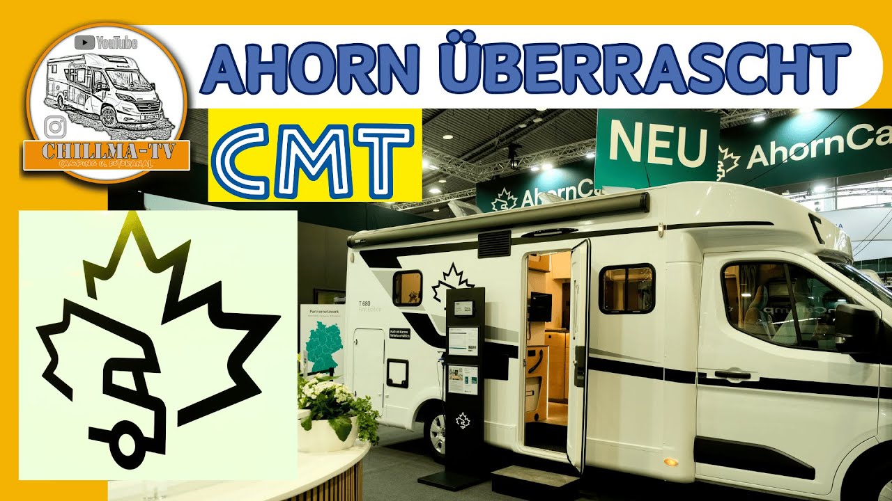 Ahorn Camp auf der CMT 2026 in Stuttgart überrascht mit frischen Design! #cmt2026 #ahorn #messe