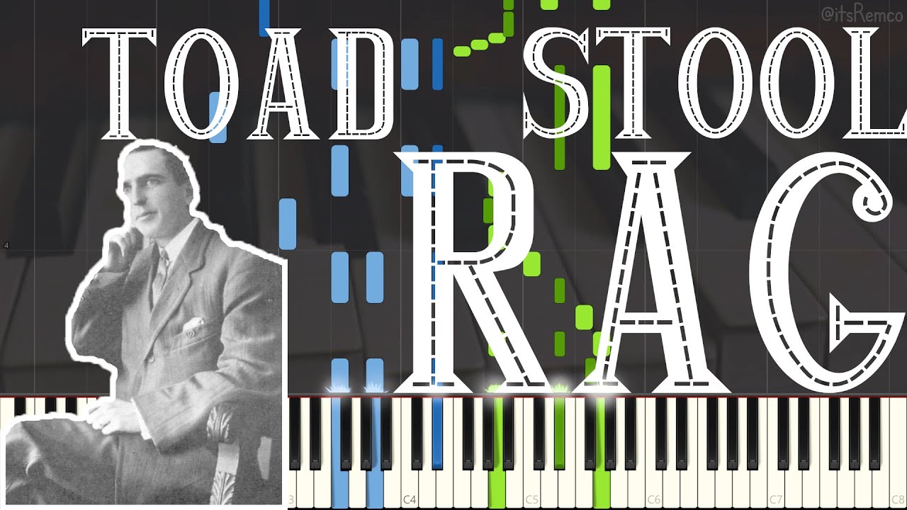Joseph F. Lamb - Toad Stool Rag 1959 (Ragtime Piano Synthesia)