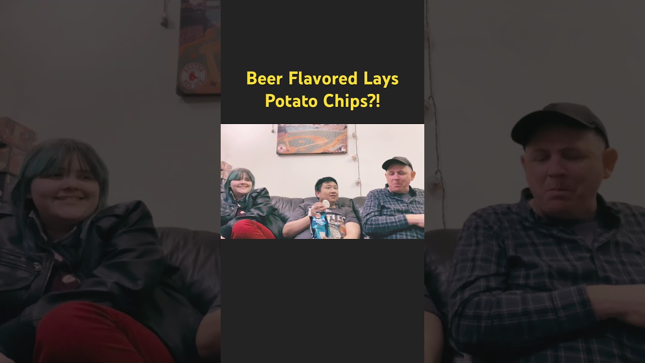 Beer Flavored Potato Chips?! 🥴🤢