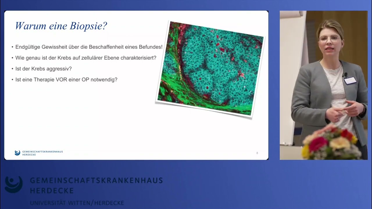 Brustkrebs verstehen - Abendvisite  Gemeinschaftskrankenhaus