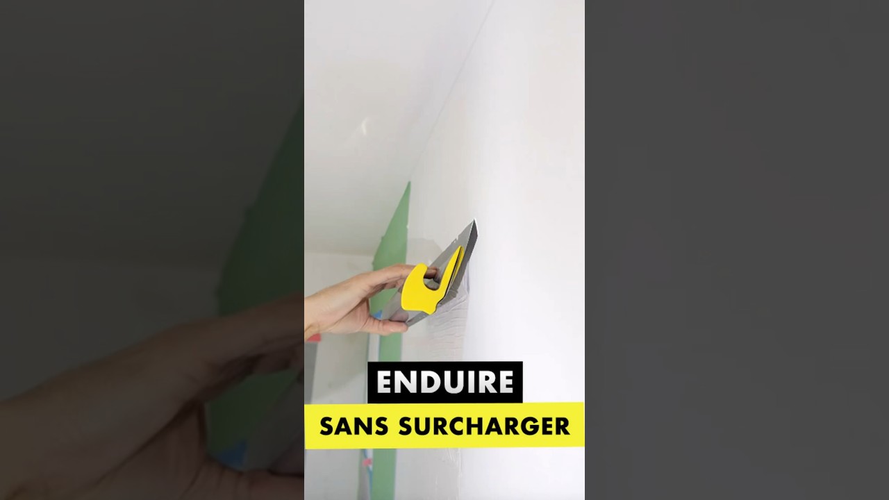 ENDUIRE Sans Surcharger : Apprends la TECHNIQUE ! 💪 #coachpersodeco #enduit #tuto
