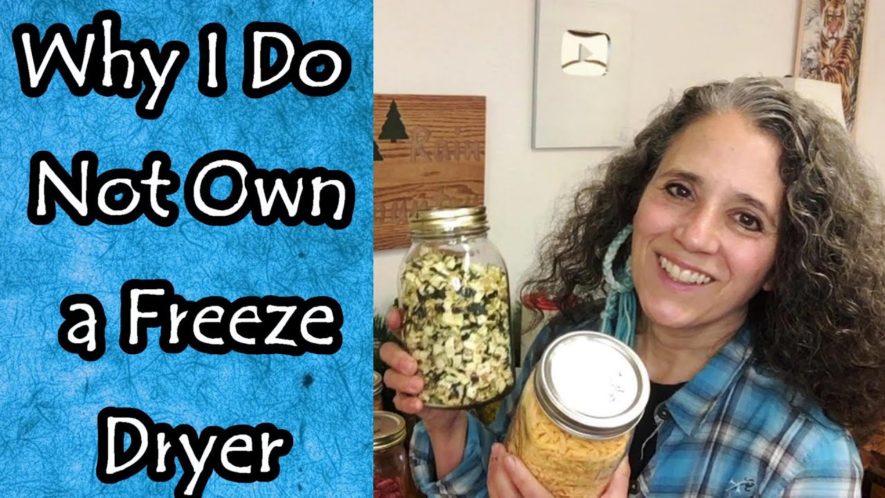 Freeze Drying VS Dehydrating