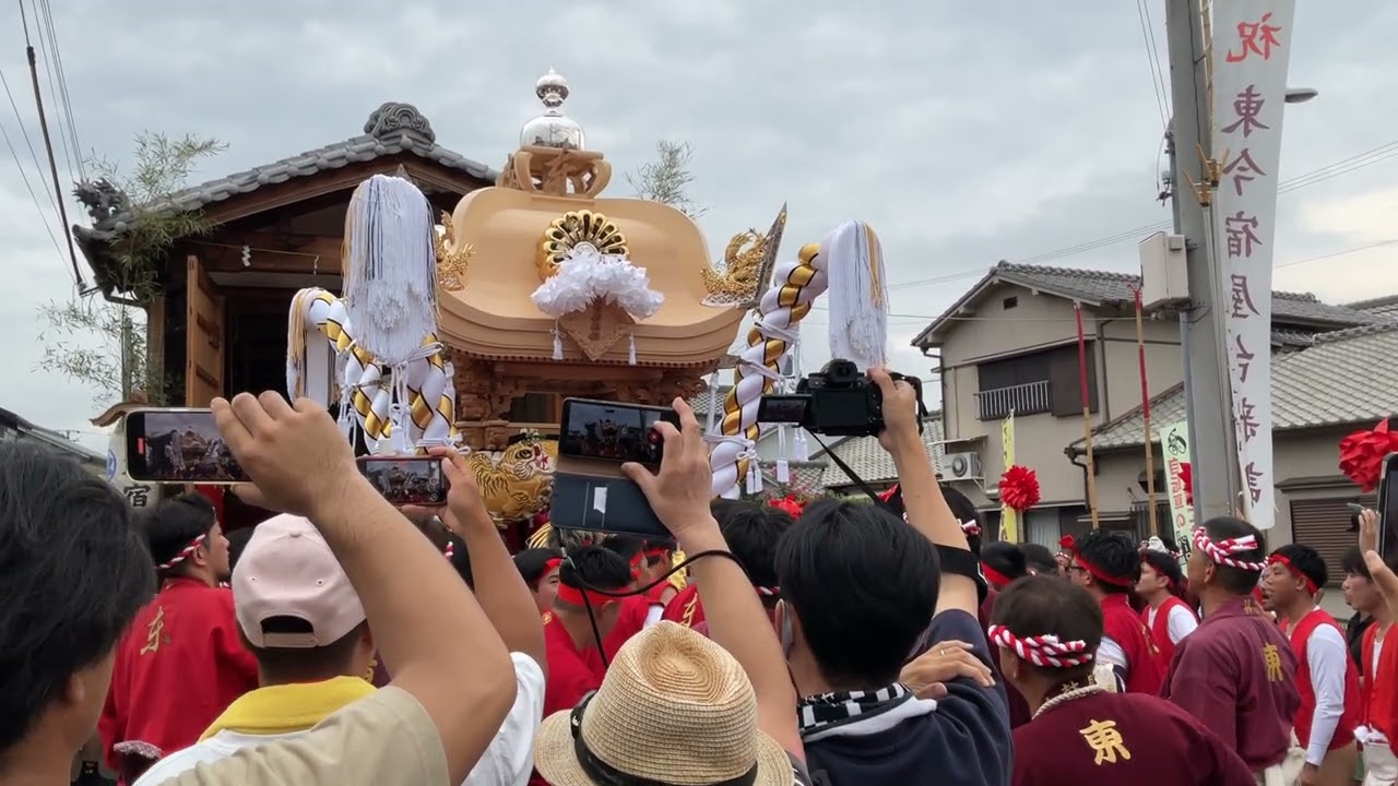 9月14日　播州秋祭り　高岳神社　東今宿　入魂式　出たち式