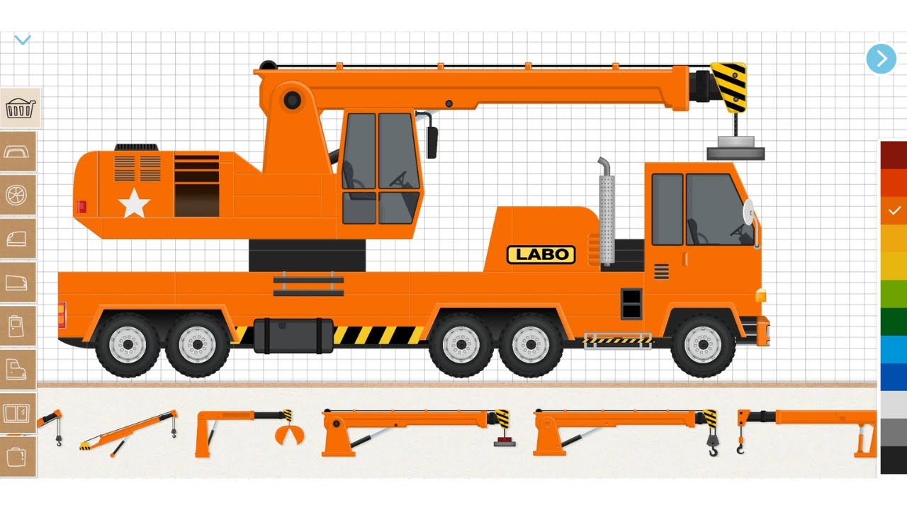 Labo Truk Konstruksi | Bangun Derek Tugas Kargo