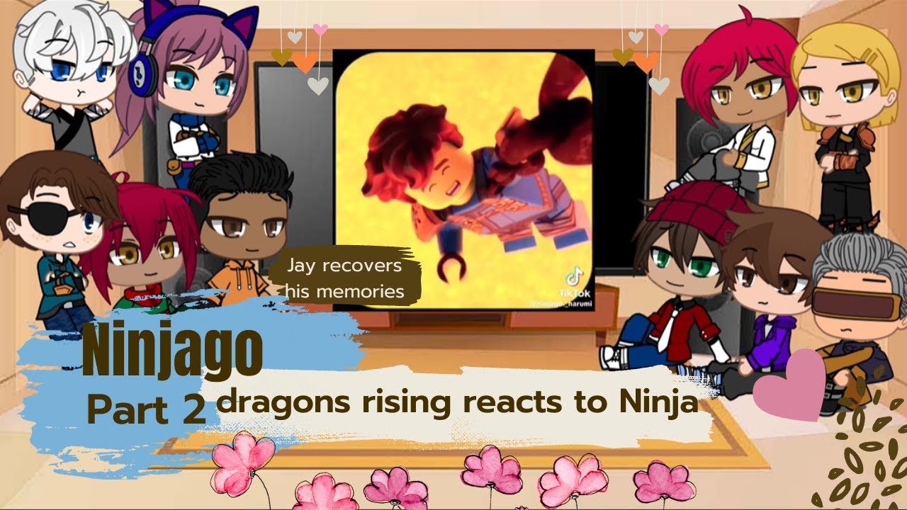 Ninjago dragons rising reacts Part 2!! (JAY LEAK) PART 1 IN DESCRIPTION