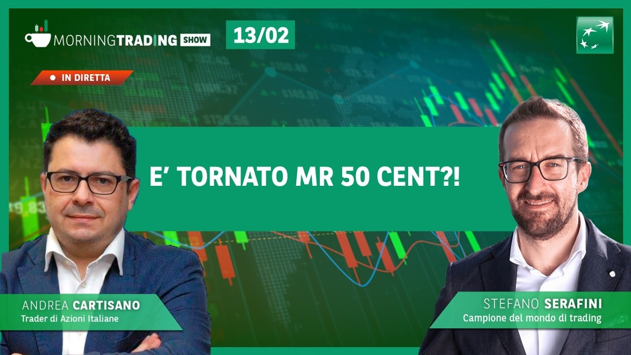E' tornato Mr 50 Cent?! - Morning Trading Show