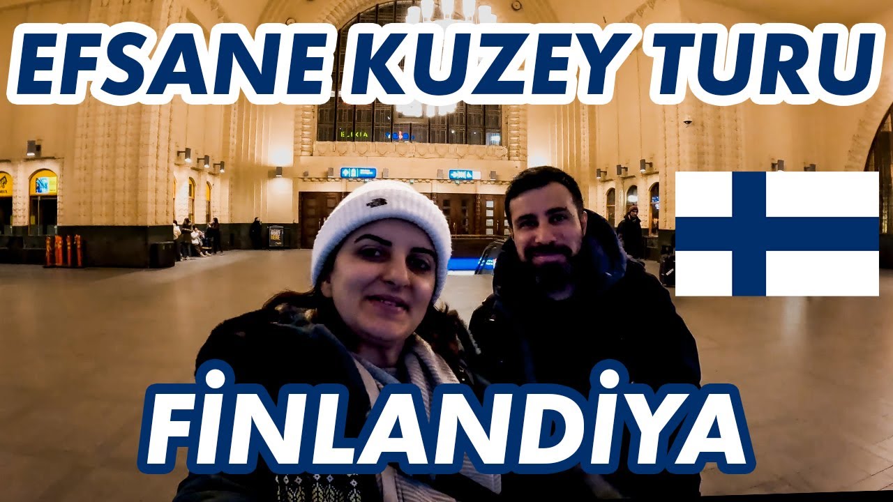 KUZEY IŞIKLARINI GÖRMEK İÇİN YOLA KOYULDUK | Finlandiya’nın Başkenti Helsinki’de Bir Gün🇫🇮