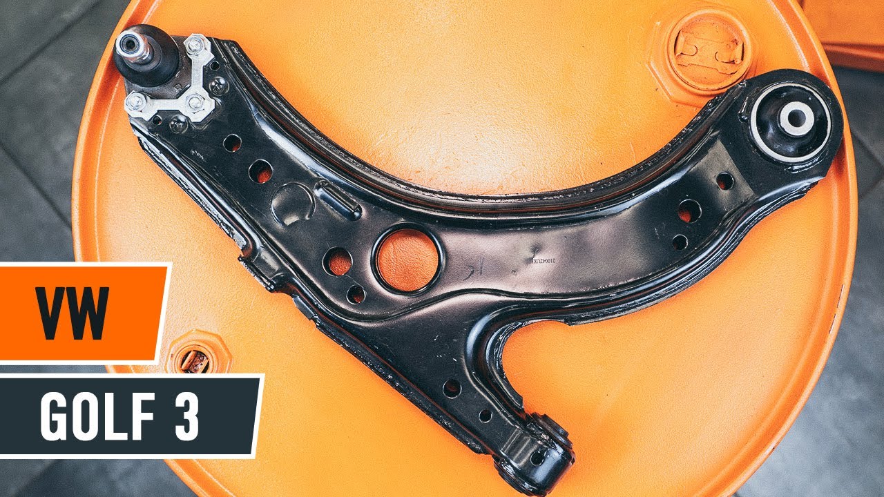 How to change front lower arm on VW GOLF 3 TUTORIAL | AUTODOC