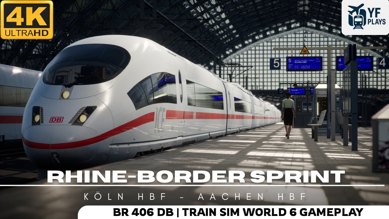Train Sim World 6 | Rhine-Border Sprint | ICE 3 BR406 | Köln Hbf - Aachen Hbf