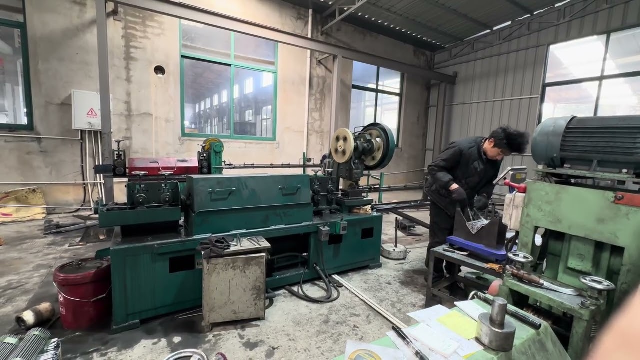 Fast, Accurate, Industrial – Wire Straightening & Cutting Machine