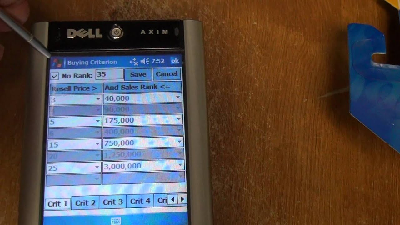 book scouting scanner for selling books CDs and toys on Amazon ( asellertool review )