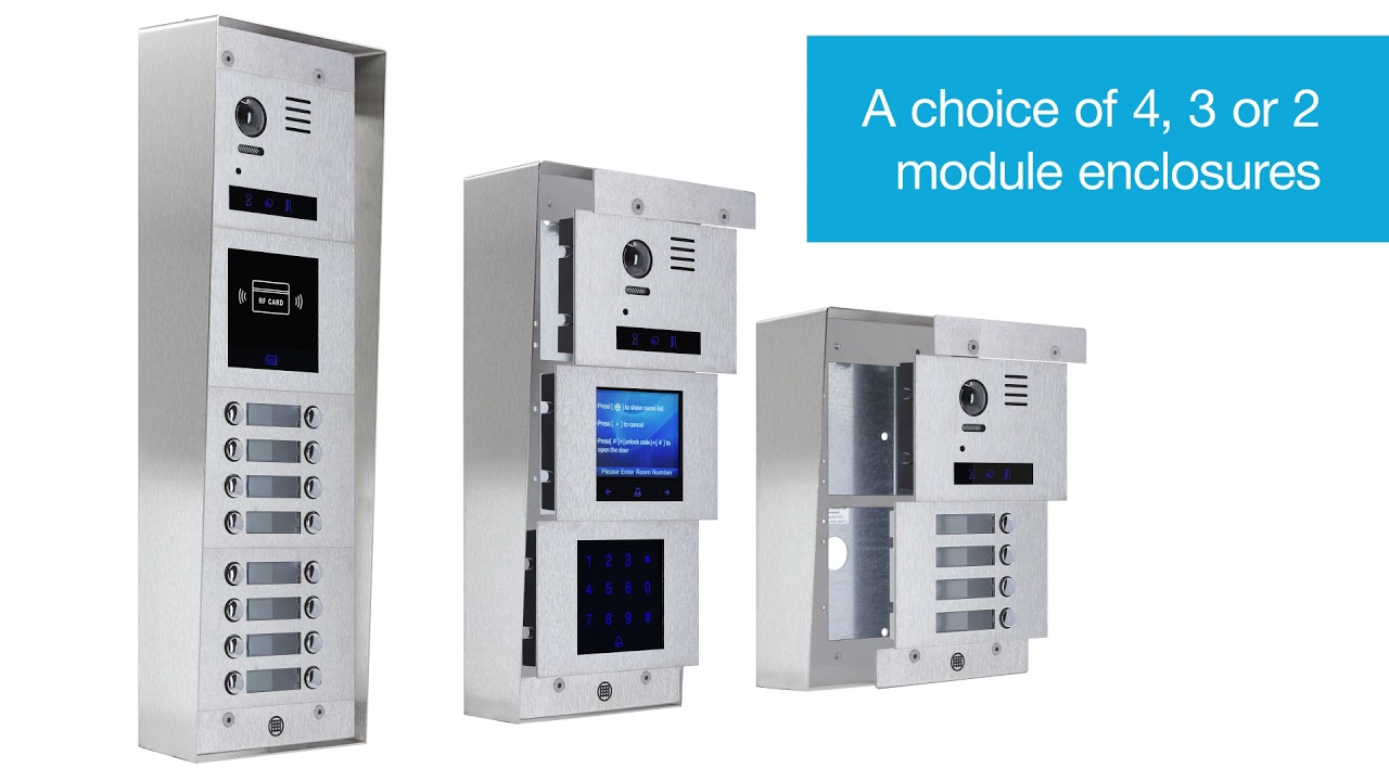 RS2 Touch Series Modular Door Entry System