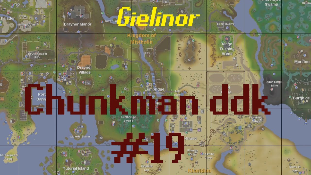 Trying out easy clues with a limited map #19 Chunkman ddk