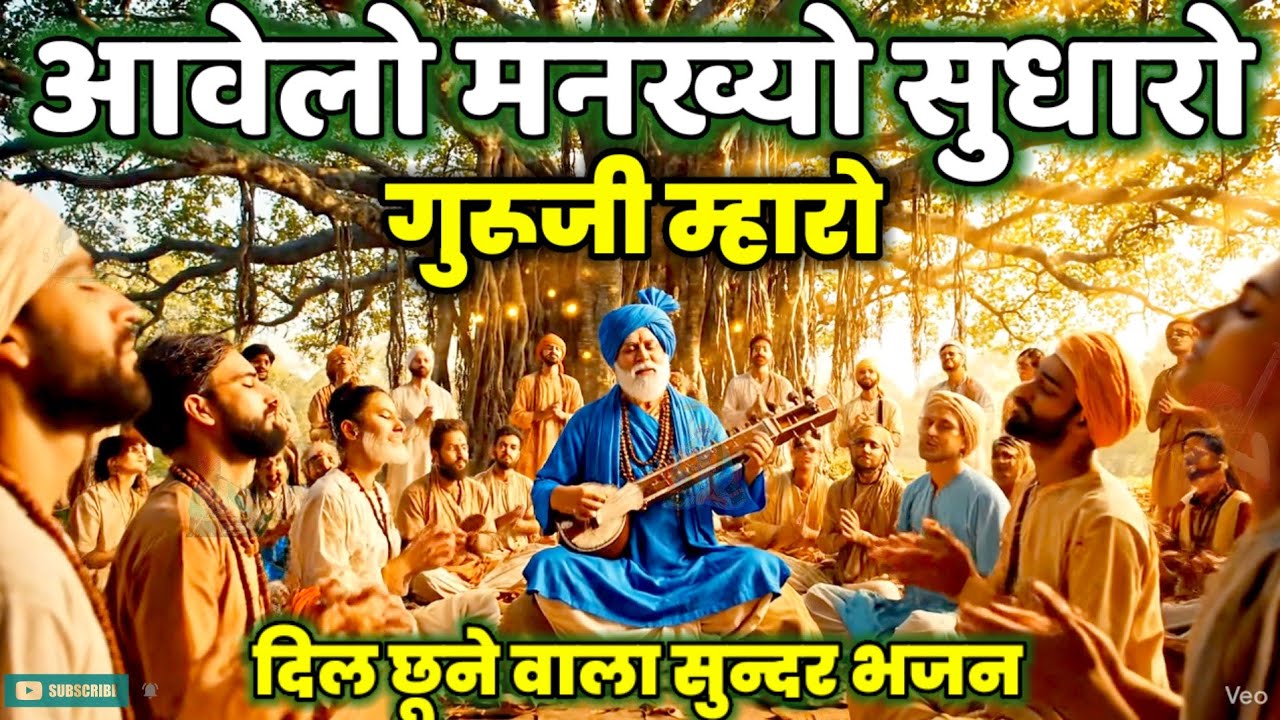 🎶आवेलो मनख्यो सुधारो गुरूजी म्हारो अबको जनम सुधारो ||गुजराती भजन @Haripatelofficial @Bhajanmanch 