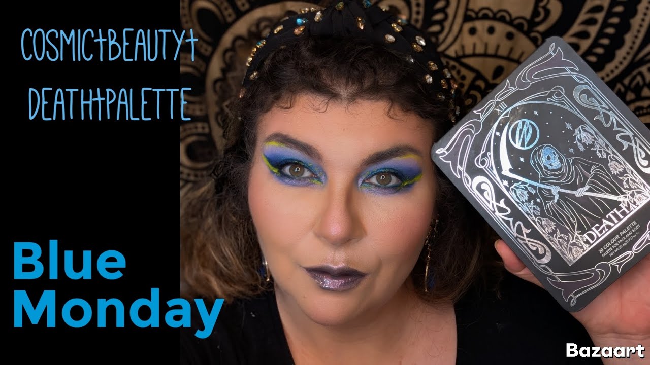 Blue Monday the Death-tarot palette by Cosmic Beauty 