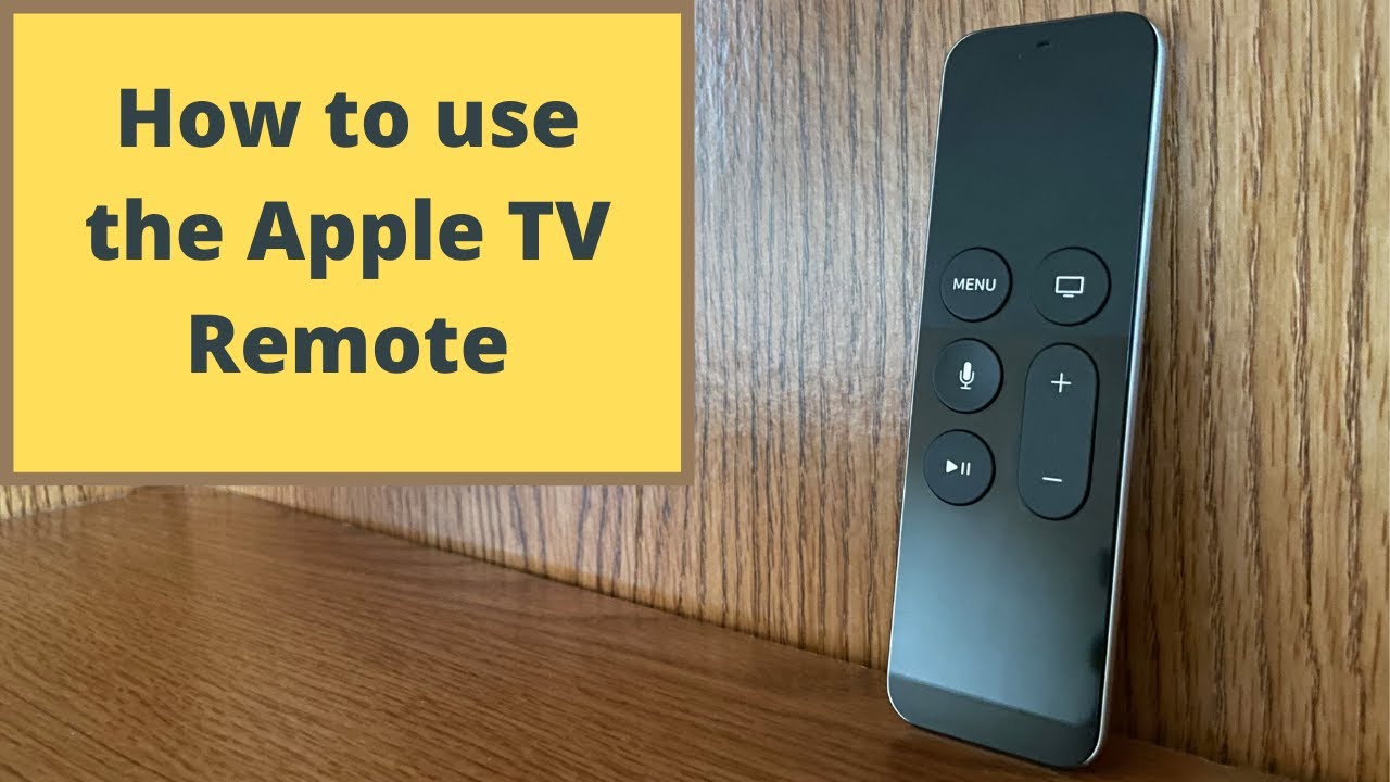 Пульт Apple TV Remote: все, что вам нужно знать