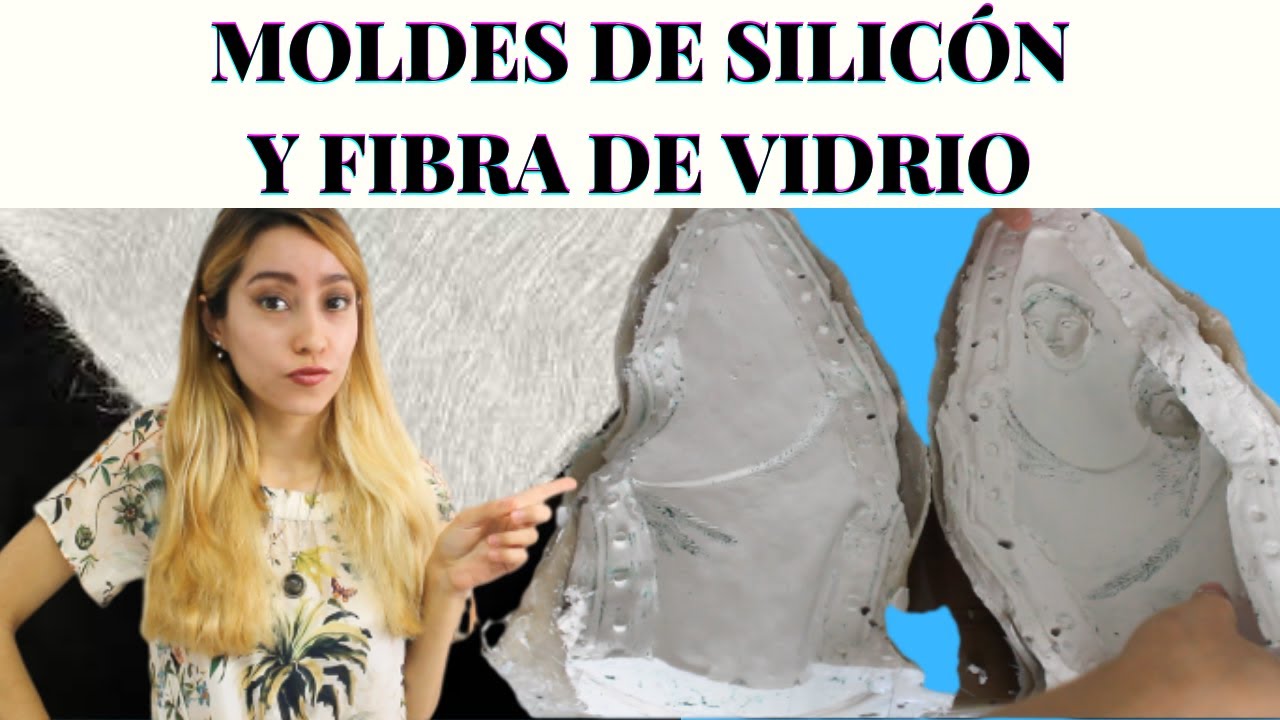 TUTORIAL Moldes de SILICÓN y FIBRA DE VIDRIO // para RESINAS, YESO, CERAS, PARAFINAS etc.