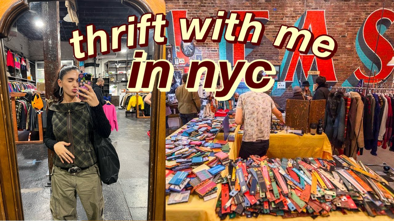 THRIFTING IN NEW YORK (ft. what people are wearing in NYC)