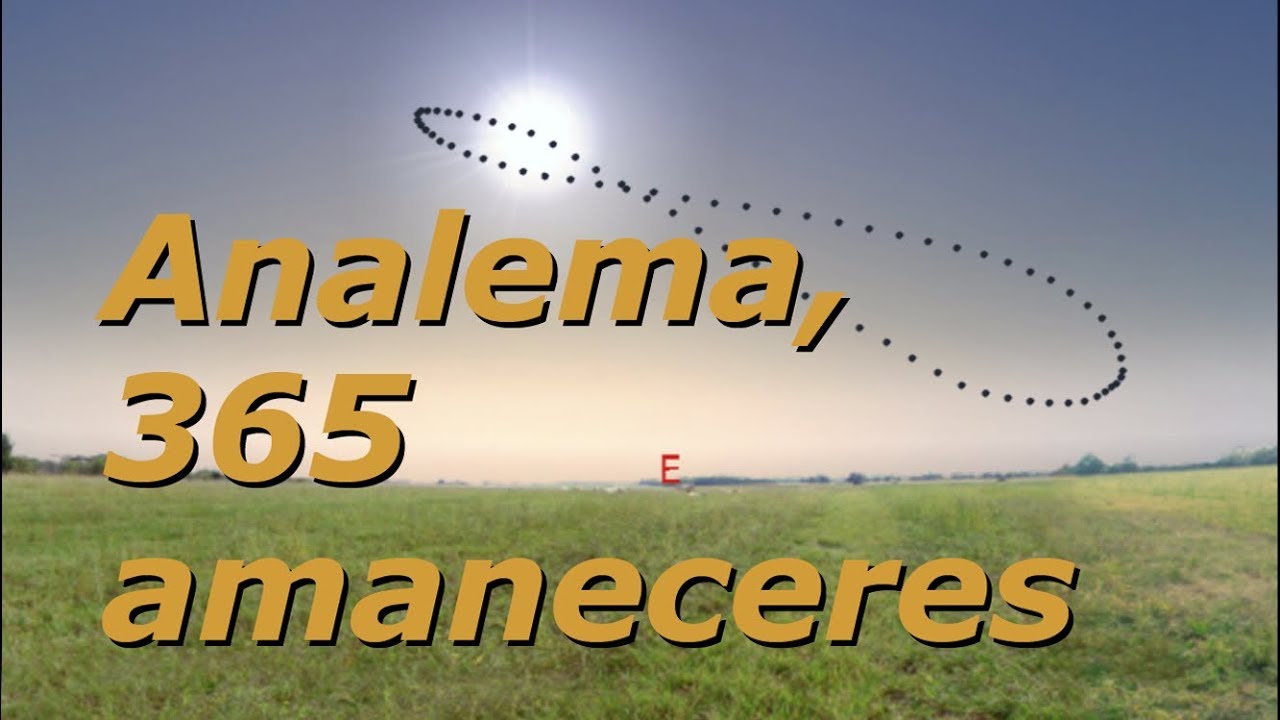 Analema, 365 amaneceres - Amg