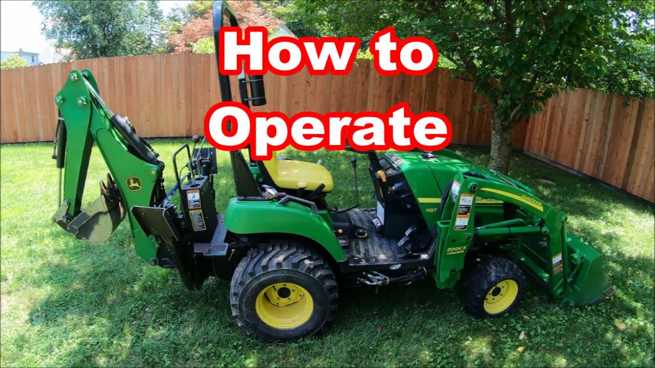 John Deere 2305 Operation Instructions - Controls/Tips