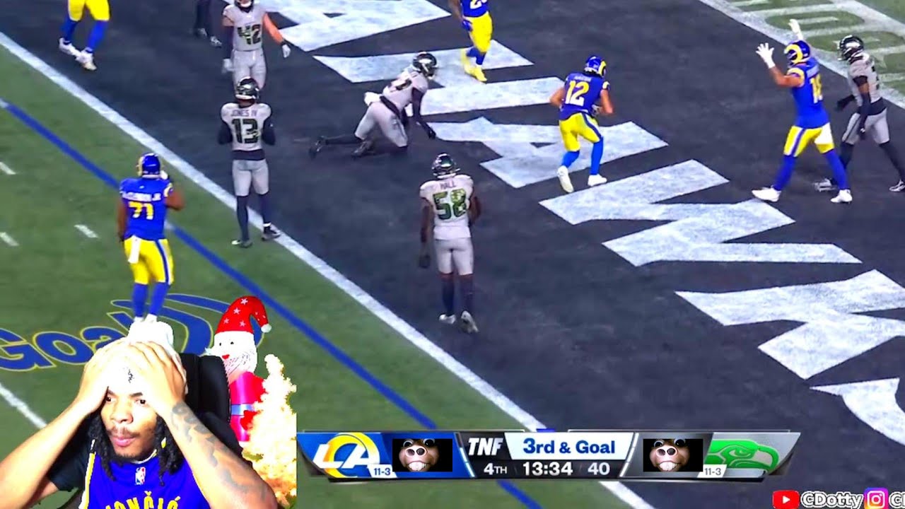 MOST WICKED CALL EVER!!! Seahawks vs Rams TNF NFL Week 15 Highlights (reaction)