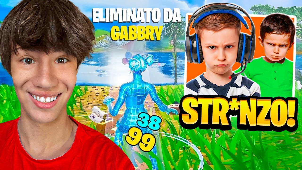 ROVINO il TORNEO del TEAM di BAMBINI, e quando mi SCOPRONO...😂Fortnite