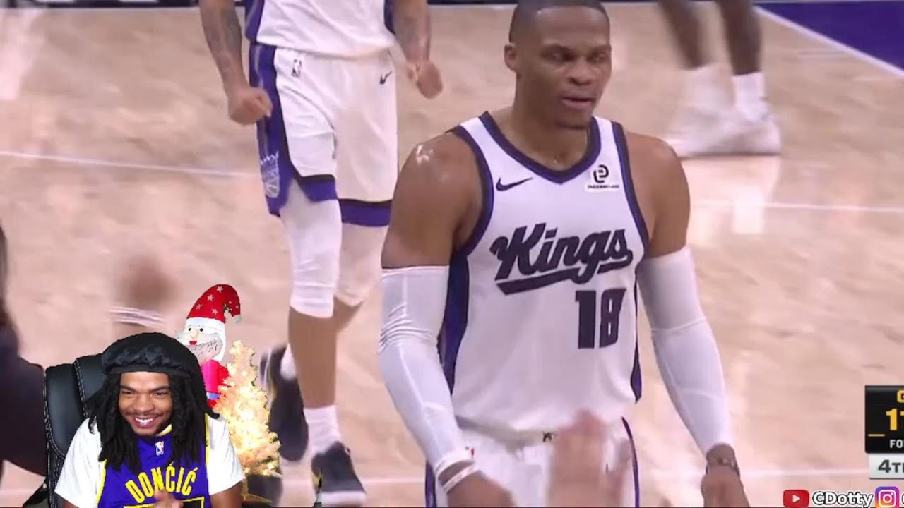 WESTBROOK IS BACK!! Kings vs Warriors NBA Highlights (reaction)