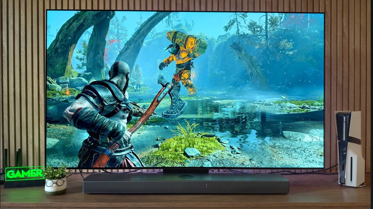 God of War 2018 Looks INSANE on PS5 PRO + LG C5 OLED 🔥