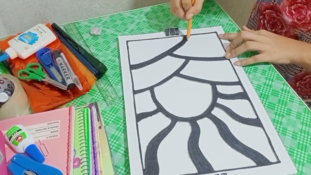 Stained Glass Art Project|Mapeh 9|