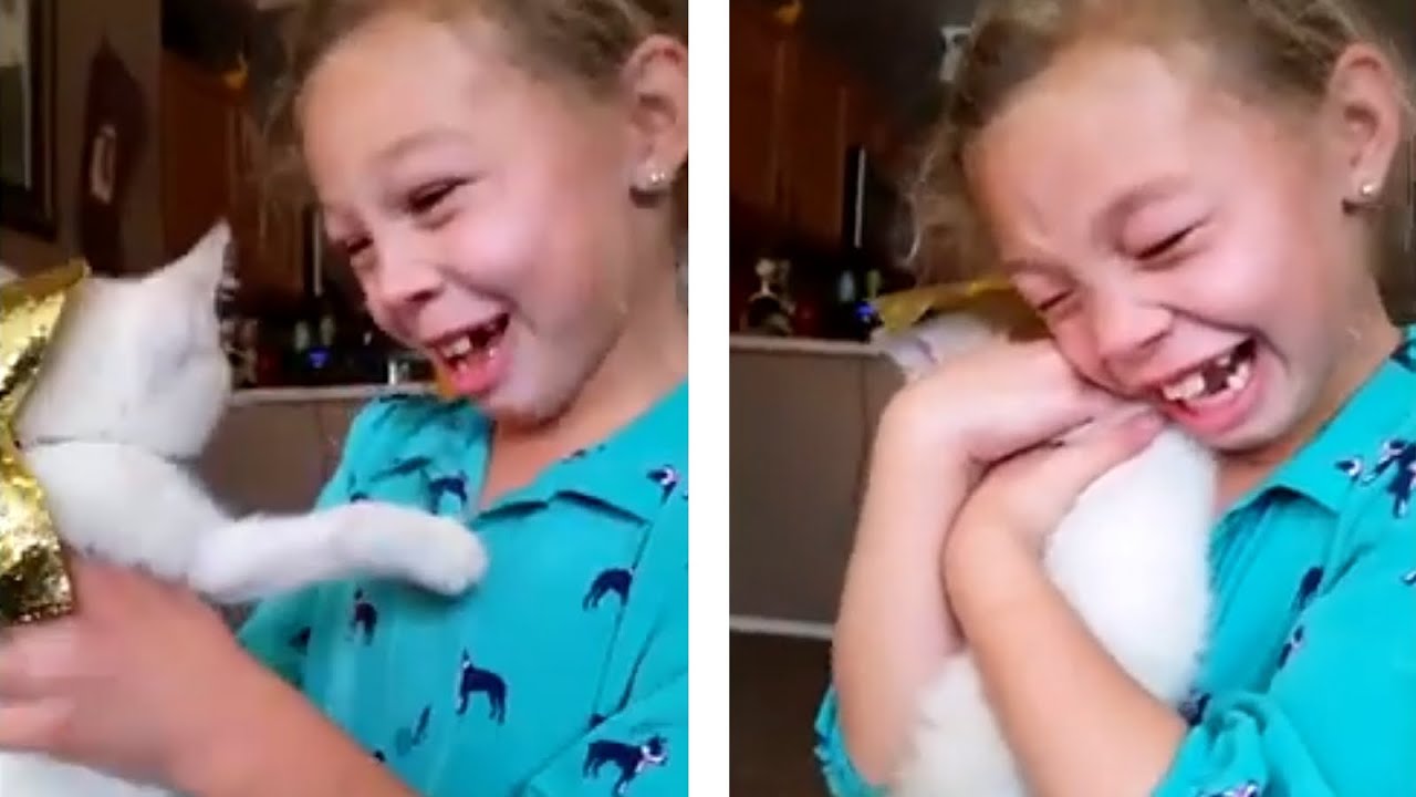 Best reactions of KIDS GETTING PETS as presents! So cute!