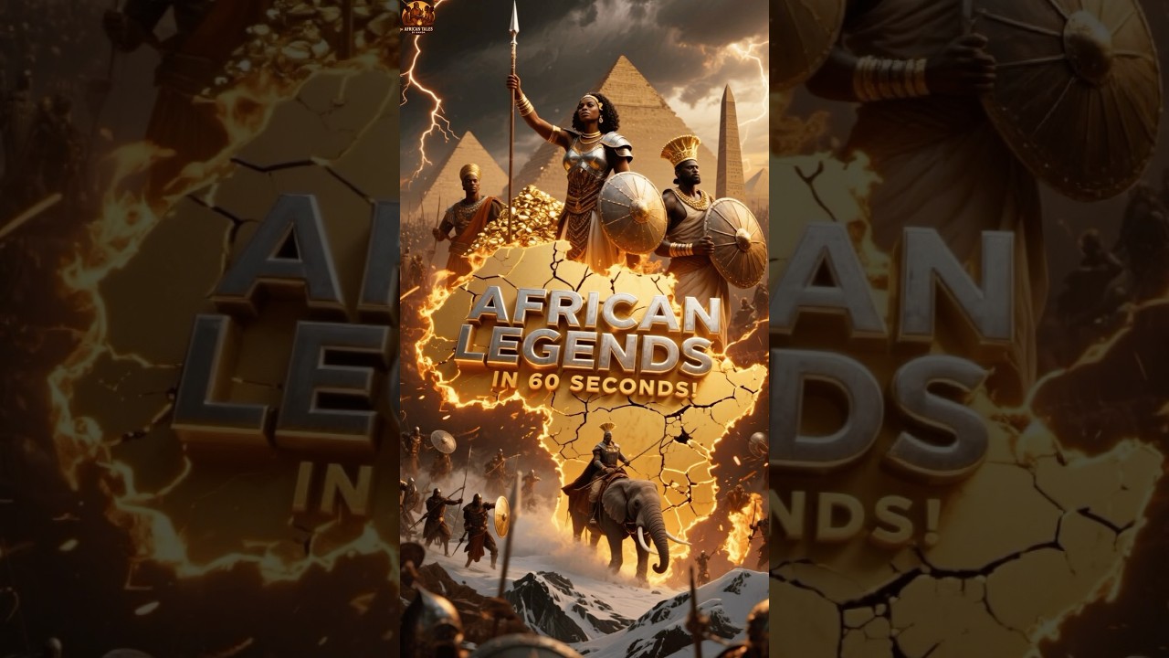 African Legends in 60 Seconds #africa #history #facts #shorts #africanlegends #knowledge