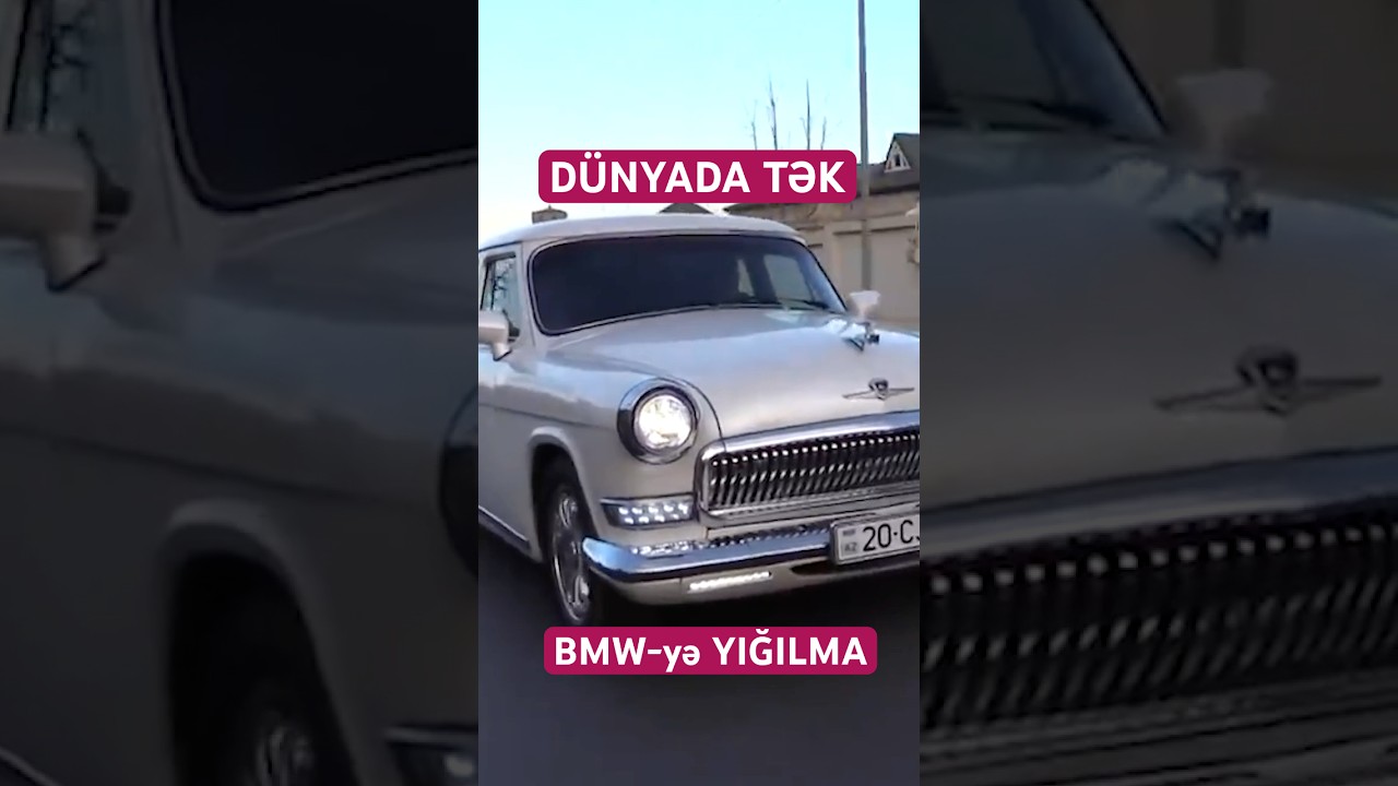 Hamının Axtardığı BMW bazasında yığılan Volqa Gəncəli Usta D&uuml;nya G&uuml;ndəmində #maraqlı #avtomobil