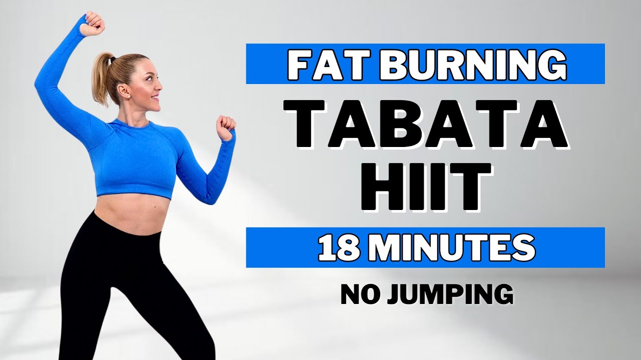 🔥18 Min TABATA HIIT🔥FAT BURNING CARDIO & TONING🔥ALL STANDING🔥NO JUMPING🔥NO REPEAT🔥